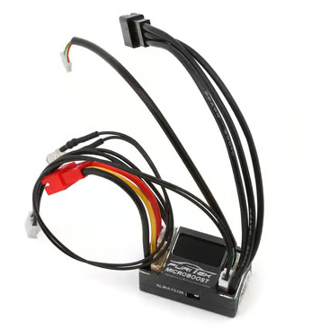 Furitek 2602 Microboost 2S 25A Brushless Sensored/Sensorless Micro Drift ESC w/Display (Black)