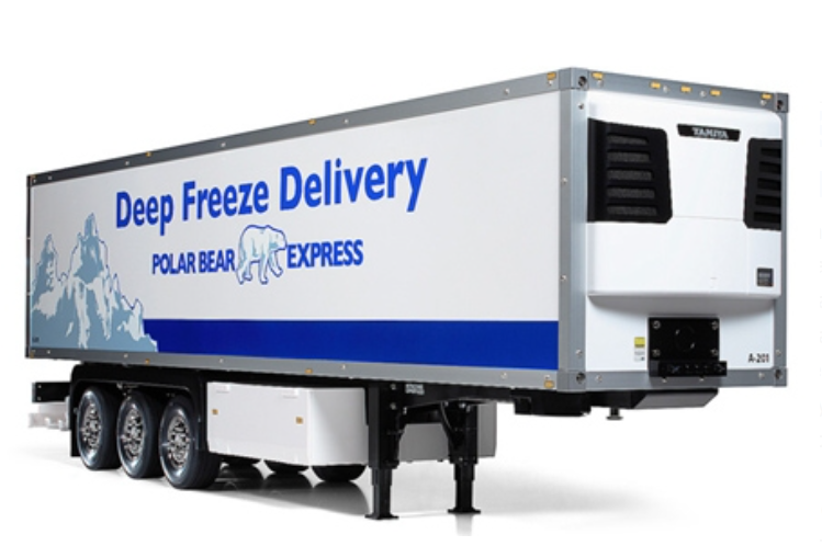 TAMIYA 56319 1/14 RC 3 Axle Reefer Trailer Kit