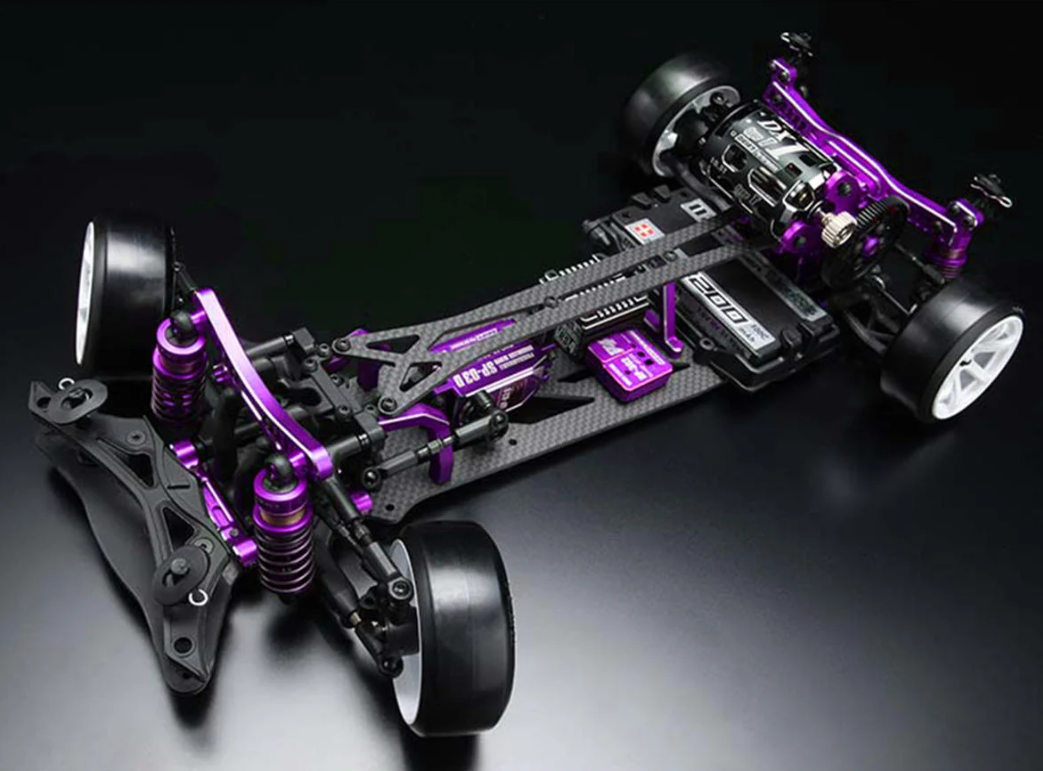 Yokomo YOKSDR-030P SD3.0 Super Drift 1/10 Electric RWD Drift Car Kit (Purple) (Limited)