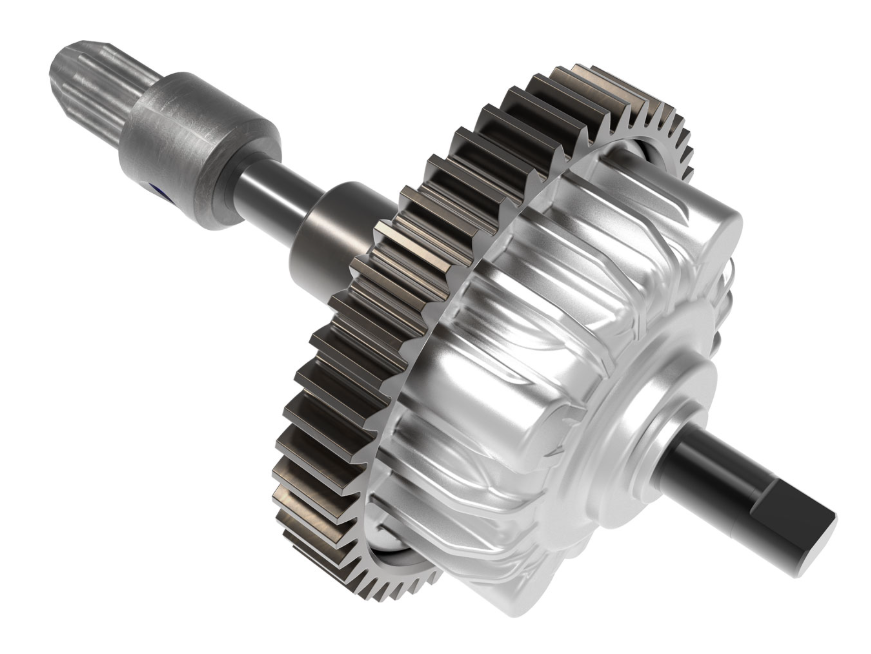 TRAXXAS 10760R DIFF KIT CENTER W/STEEL SPUR