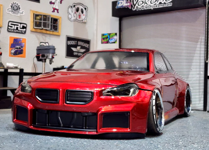 APlastics 1/10 Scale On Road G87 M2 Clear Body