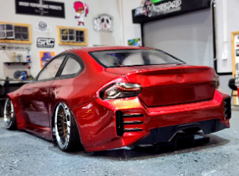 APlastics 1/10 Scale On Road G87 M2 Clear Body