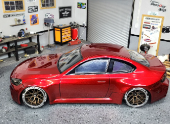 APlastics 1/10 Scale On Road G87 M2 Clear Body