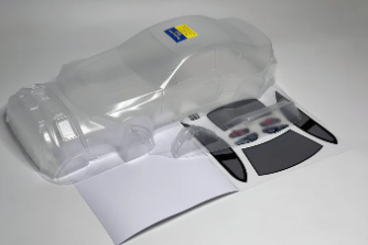 APlastics 1/10 Scale On Road G87 M2 Clear Body