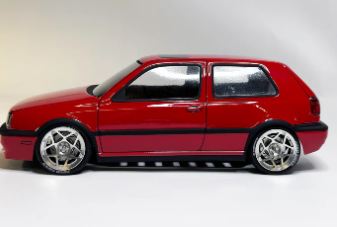 APLASTICS 1/10 SCALE Golf MK3 CLEAR BODY