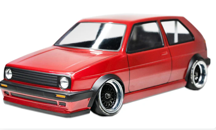 APlastics 1/10 SCALE Golf MK2 CLEAR BODY