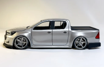 APlastics 1/10 SCALE Hilux CLEAR BODY