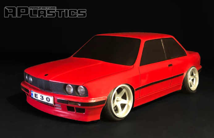 APlastics 1/10 SCALE E30 Coupe CLEAR BODY