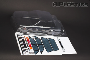 APlastics 1/10 SCALE E30 Sedan CLEAR BODY