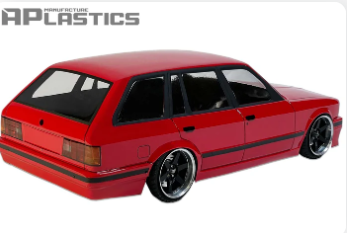 APLASTIC 1/10 SCALE BMW E30 Touring CLEAR BODY