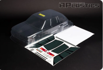 APLASTIC 1/10 SCALE BMW E30 Touring CLEAR BODY