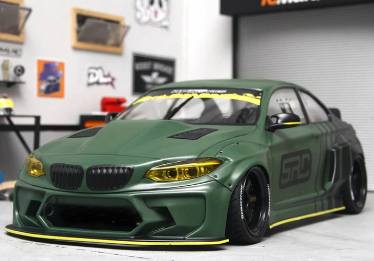 APlastics 1/10 SCALE F22 M2 CLEAR BODY