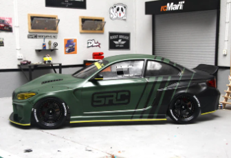 APlastics 1/10 SCALE F22 M2 CLEAR BODY