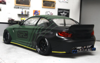 APlastics 1/10 SCALE F22 M2 CLEAR BODY