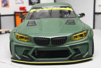 APlastics 1/10 SCALE F22 M2 CLEAR BODY