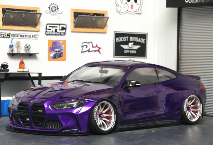 APlastics 1/10 SCALE G82 M4 v1 CLEAR BODY