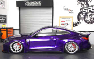 APlastics 1/10 SCALE G82 M4 v1 CLEAR BODY