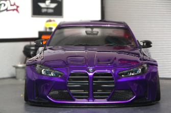 APlastics 1/10 SCALE G82 M4 v1 CLEAR BODY