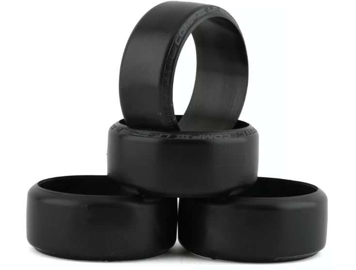 DS Racing Competition III Slick Drift Tires (4) (LF-5C)