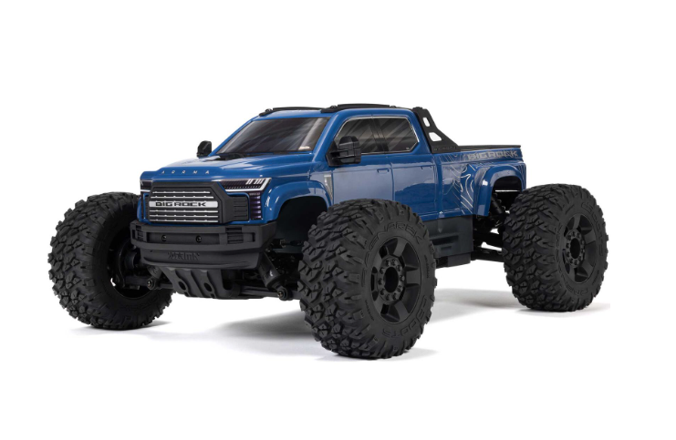 ARRMA 1/10 BIG ROCK 223S DSC 4X4 RTR Brushless Monster Truck, BLACK , BLUE , OR GREEN