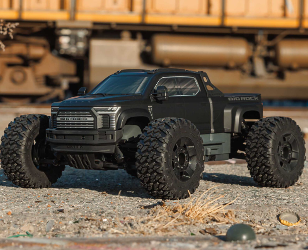 ARRMA 1/10 BIG ROCK 223S DSC 4X4 RTR Brushless Monster Truck, BLACK , BLUE , OR GREEN