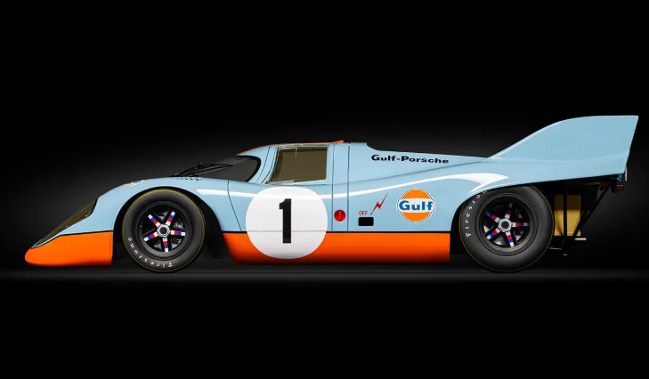 Pocher Porsche 917K Gulf Edition 1/8 Scale Die-Cast Model Car Kit HK118