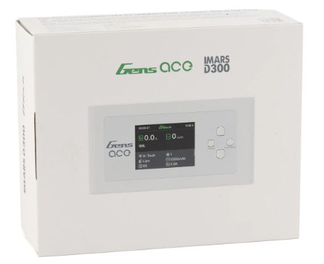 Gens Ace Imars D300 G-Tech Smart Dual AC/DC Charger (6S/16A) (White) (AC-300W) (DC-350W x2)