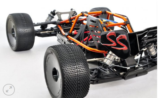 HOBAO HB-CTE-RG 1/8 HYPER CAGE TRUGGY ELECTRIC ROLLER ARR- ORANGE