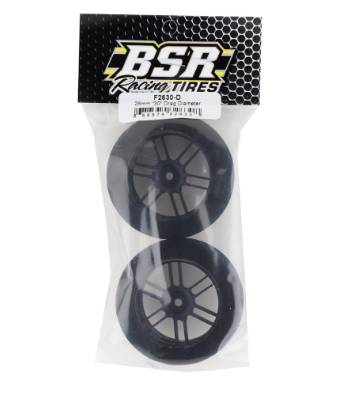 BSR F2630-D 1/10 26mm Wide / 30 Shore / 12mm Hex Foams Tires