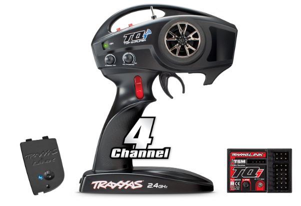 Traxxas 6507A TQi 2.4GHz 4-Channel High Output Radio System w/Link Wireless, TSM & Micro Receiver