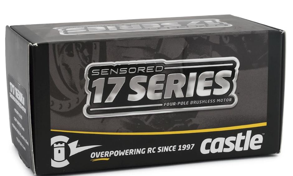 Castle Creations 1717 Sensored 4-Pole Brushless Motor (1650Kv)