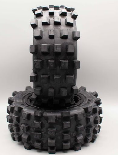 MadMax BELTED GIANT GRIP 24mm Wheels & Tires with Beadlocks (2)
