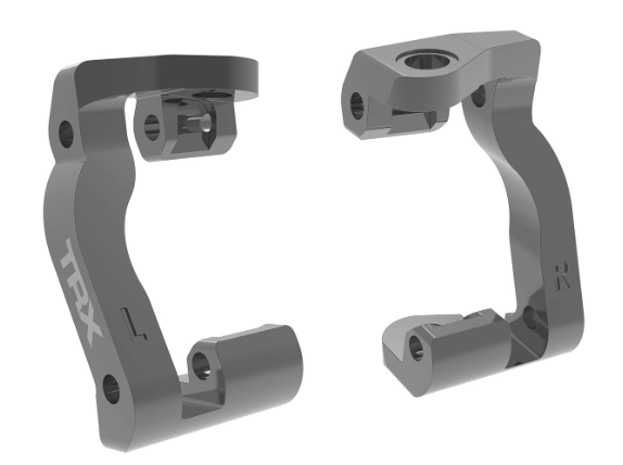 TRAXXAS 10733 MINIMAXX CASTER BLOCKS L&R ALUMIMUM