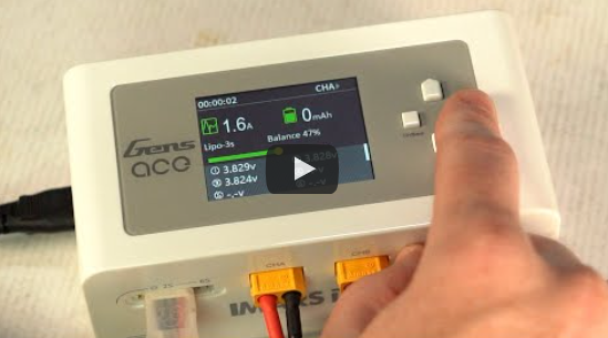 Gens Ace Imars D300 G-Tech Smart Dual AC/DC Charger (6S/16A) (White) (AC-300W) (DC-350W x2)