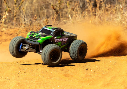 Traxxas 67154-4 GREEN Stampede 4X4 BL-2s: 1/10 Scale 4WD Monster Truck