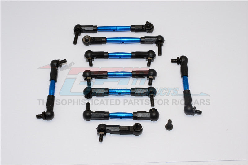 GPM RACING,TAMIYA TB04 ALUMINIUM STEERING & PUSH RODS-9PCS SET