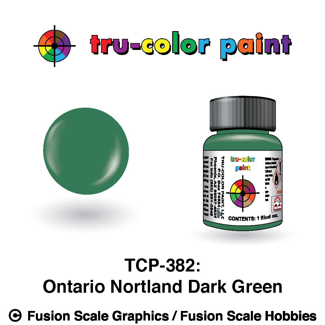 Tru Color Paint Ontario Northland Dark Green 1oz - 382