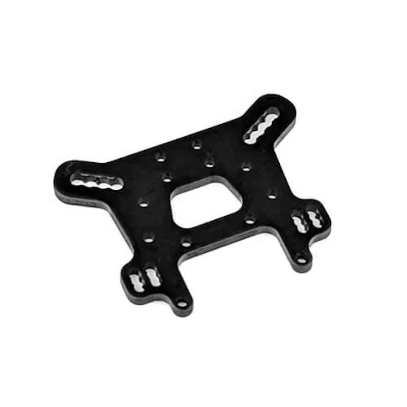 Tekno RC 9568 – Shock Tower (front, 7075, black ano, MT/SCT410 2.0)