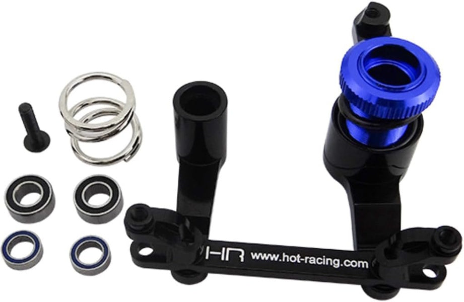 Hot Racing TM3348X Traxxas E/T-MAXX Aluminum Bearing Saver Steering Kit