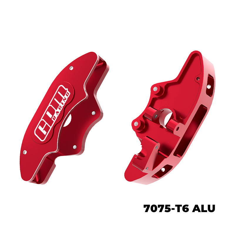 GPM RACING,TRAXXAS-FUNCO 7075-T6 ALLOY FRONT BRAKE CALIPERS (LEFT & RIGHT) TPS006