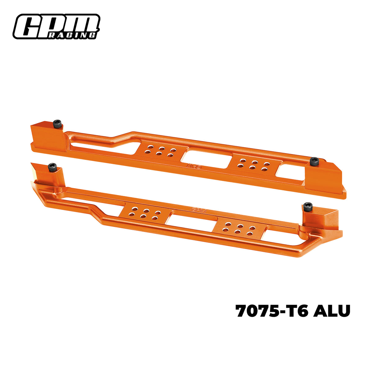 GPM RACING,TRAXXAS-FUNCO 7075 ALLOY CHASSIS NERF BARS TPS014