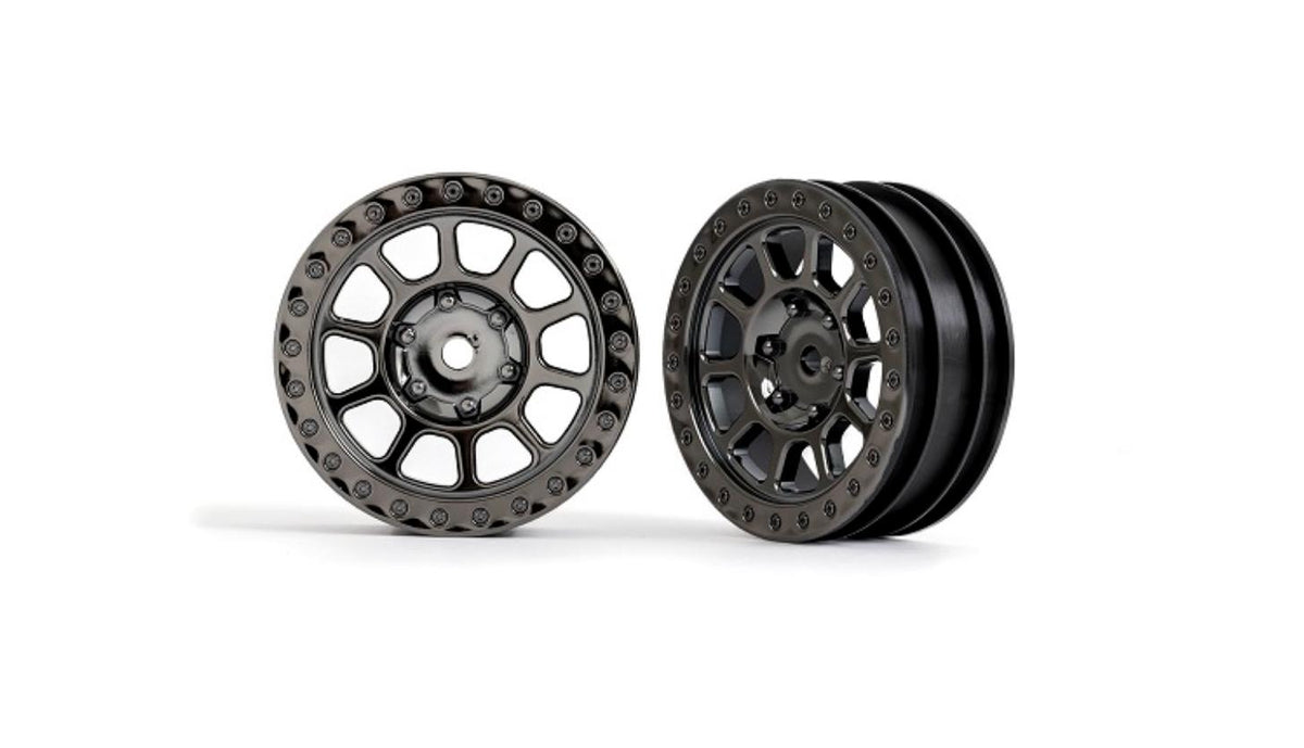 Traxxas 2481A Black Chrome Bandit Front Wheels