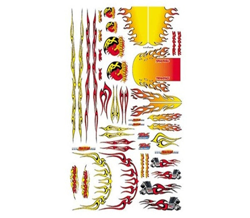 Traxxas TRA3913X Decal Sheet - Flames