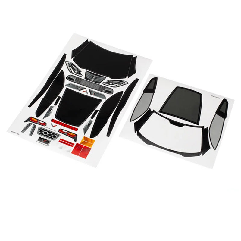 Traxxas TRA8387 - Chevrolet Corvette Z06 Decal Sheets
