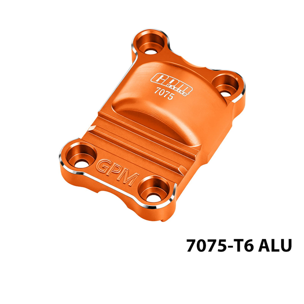 GPM RACING ALUMINIUM 7075-T6 REAR GEAR COVER FOR TRAXXAS 1/6 XRT 8S 1/5 X-MAXX 6S 8S X-MONSTER BIGFOOT X-MONSTER CHASSIS TXM038N