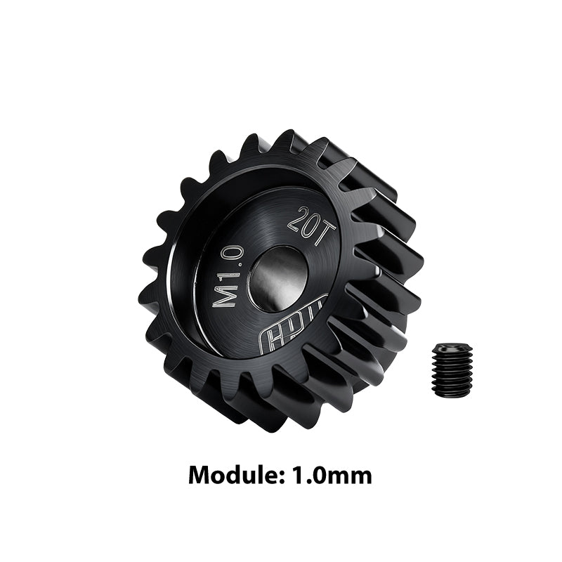 GPM RACING,TRAXXAS-MAXX,MAXX W/WIDEMAXX HARDEN STEEL #45 MOTOR GEAR 20T TXMS020TS
