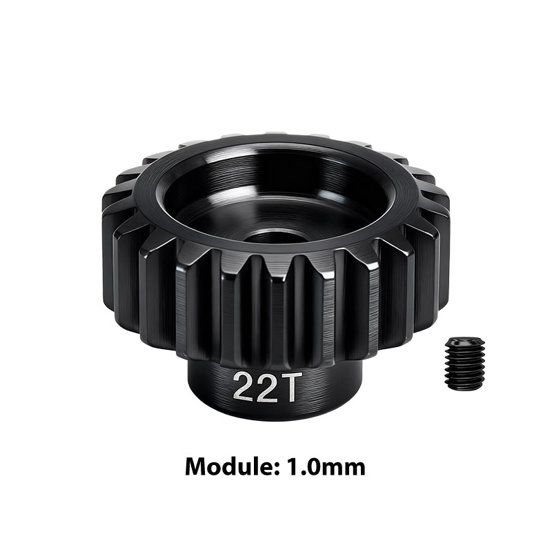 GPM RACING,TRAXXAS-MAXX,MAXX W/WIDEMAXX HARDEN STEEL #45 MOTOR GEAR 22T TXMS022TS