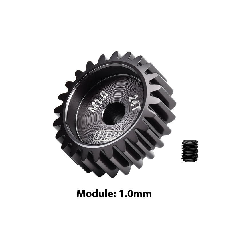 GPM RACING,TRAXXAS-MAXX,MAXX W/WIDEMAXX HARDEN STEEL #45 MOTOR GEAR 24T TXMS024TS
