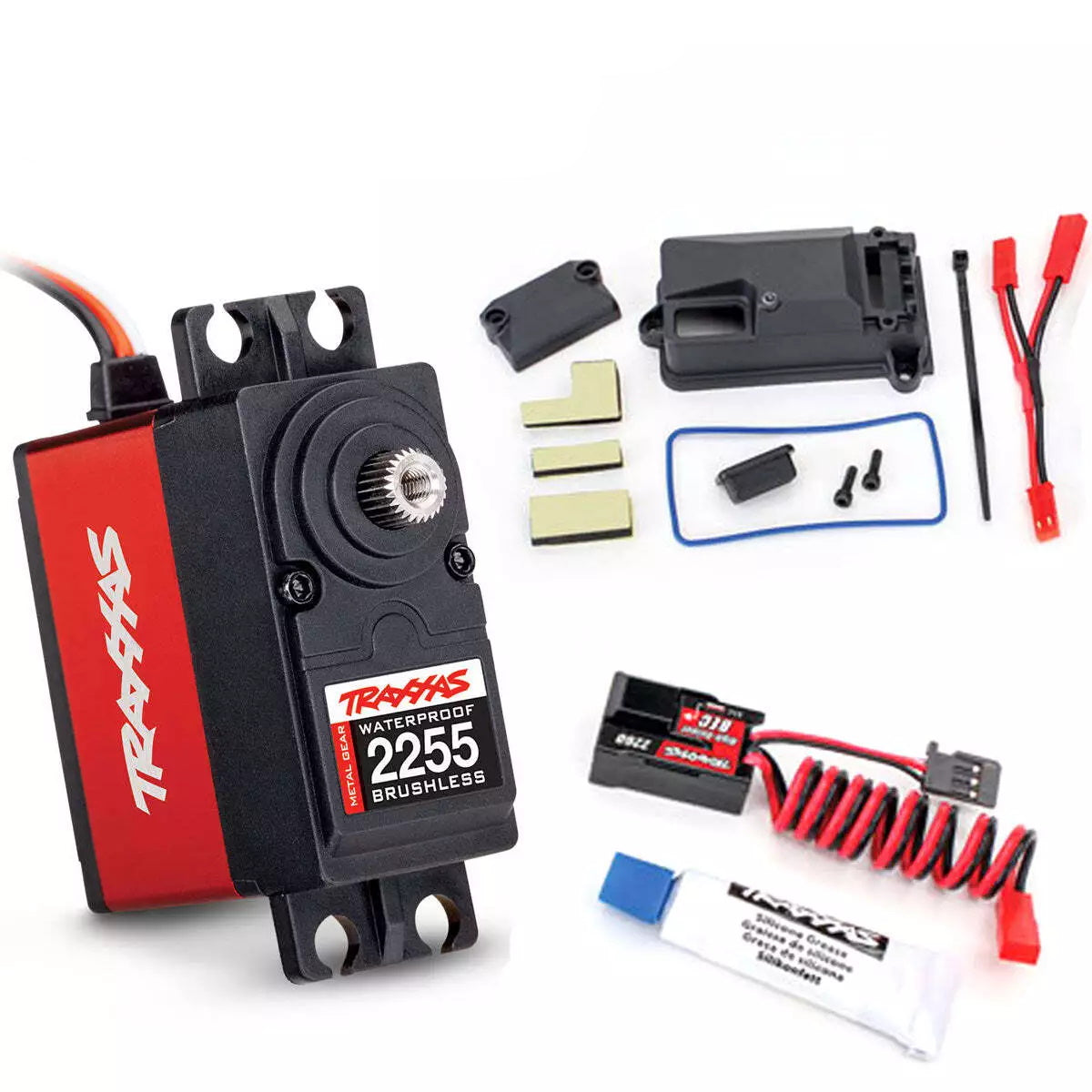 Traxxas 2255 + 2262 Digital High Torque 400 Servo PLUS BEC package : TRX-4