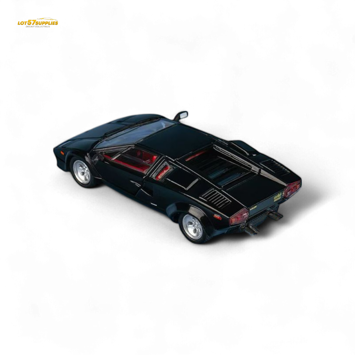 Findclassically Countach LP5000S Metallic Black 1:64